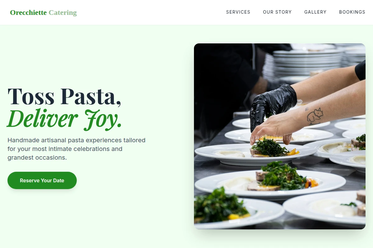 Orecchiette Catering