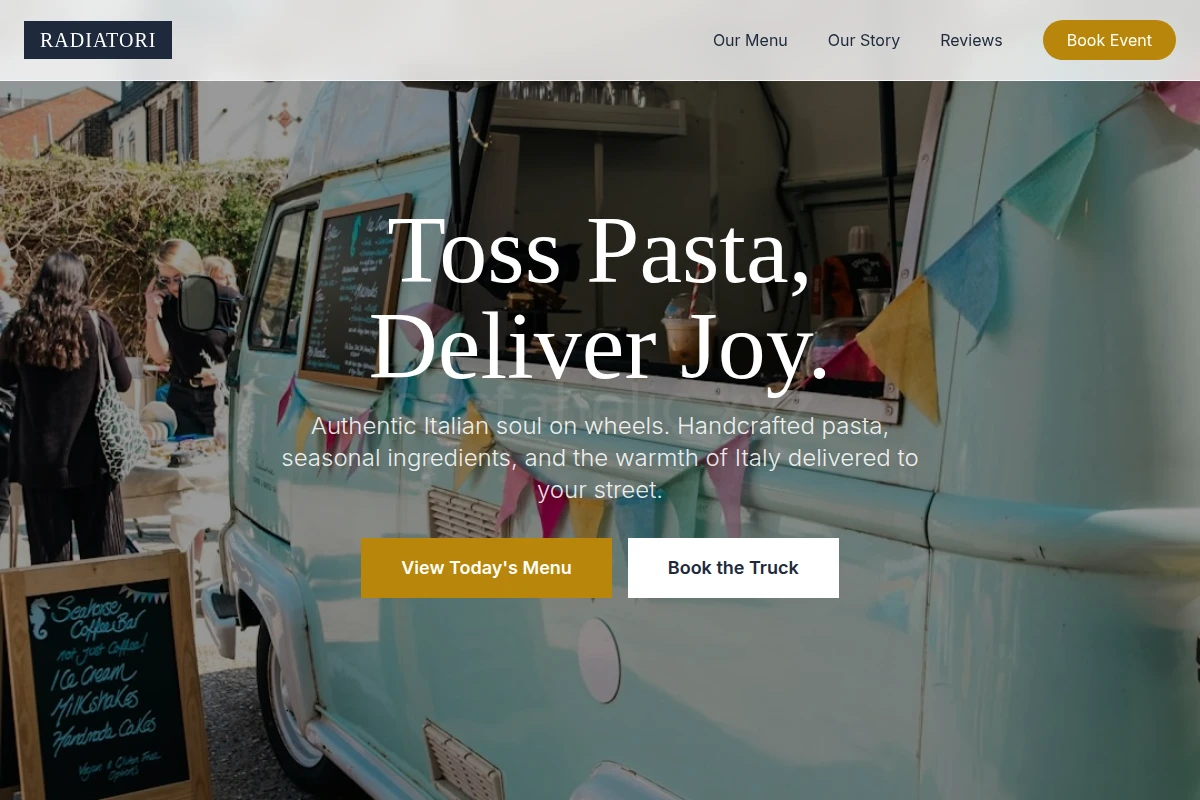 Radiatori Food Truck