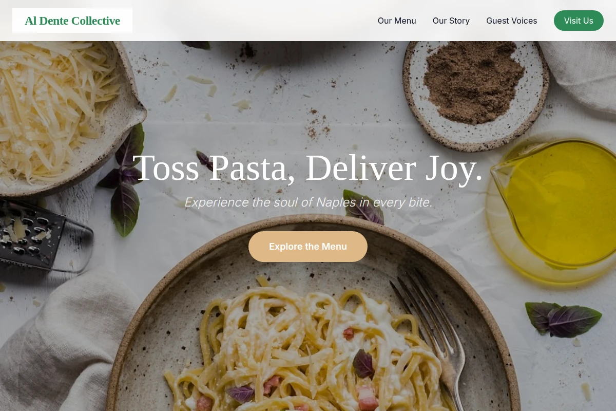 Paccheri Italian Food