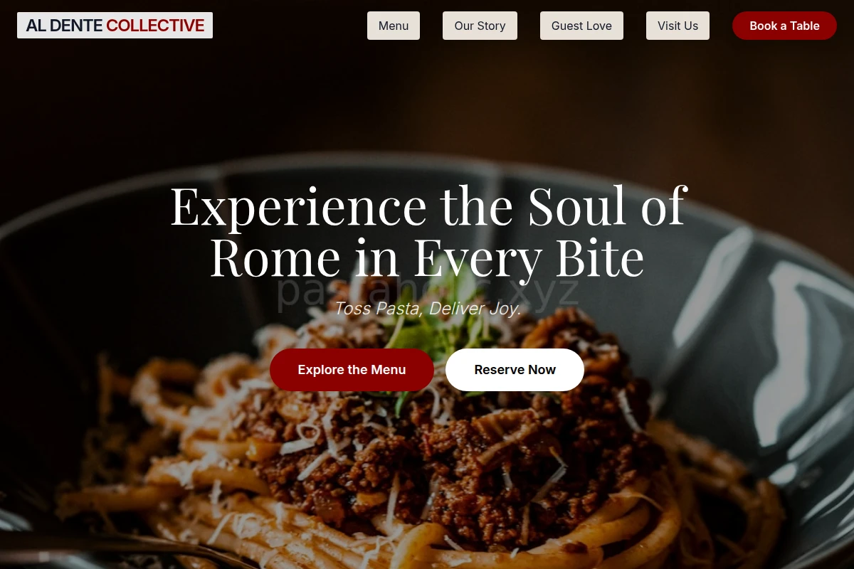 Carbonara Italian Food
