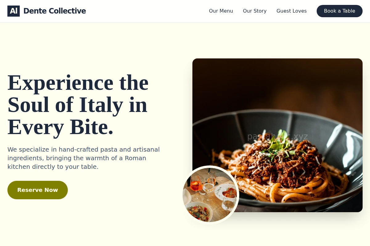 Marinara Italian Food