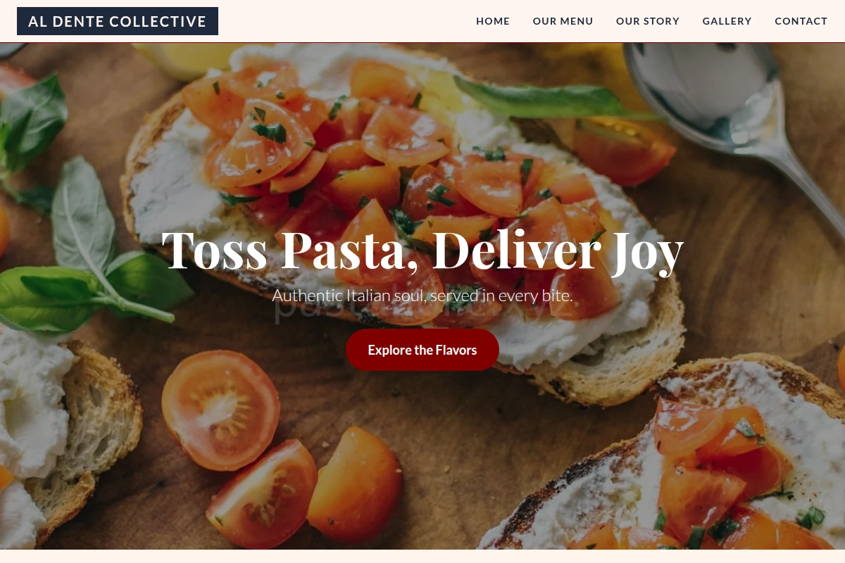 Ziti Italian Food