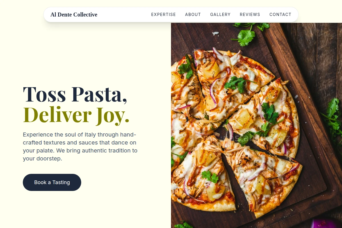 Fusilli Italian Food