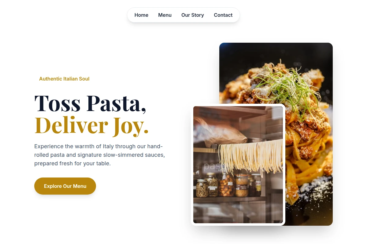 Spaghetti Italian Food