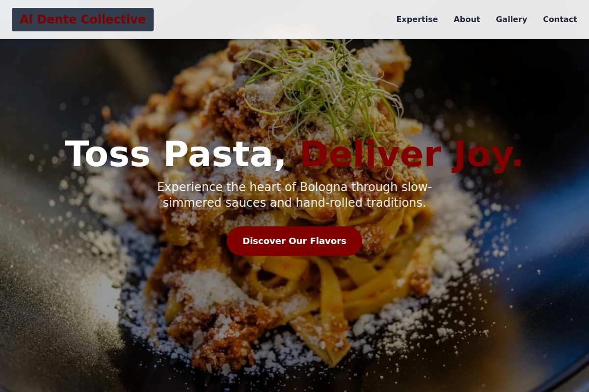 Bolognese Italian Food