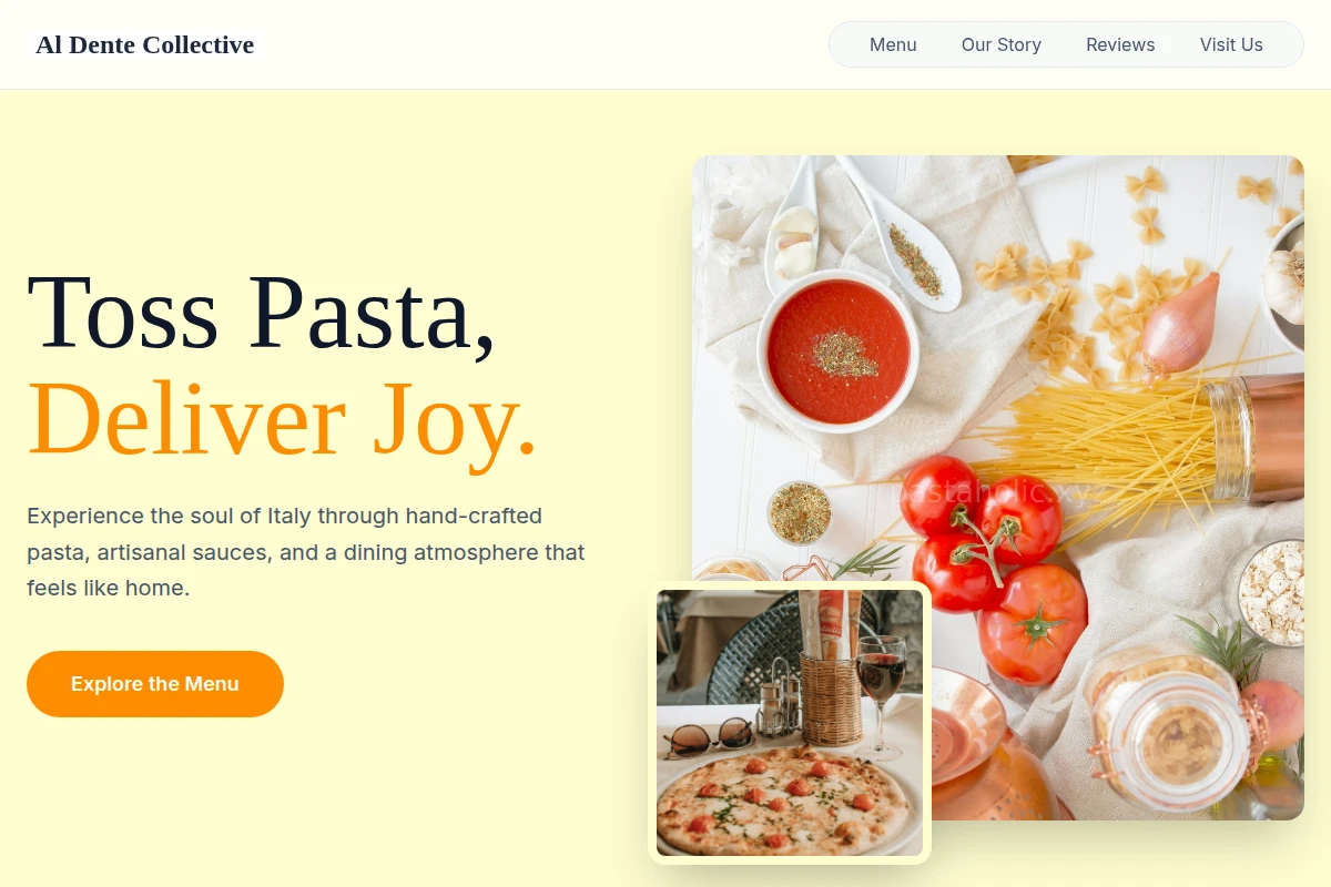 Penne Italian Food