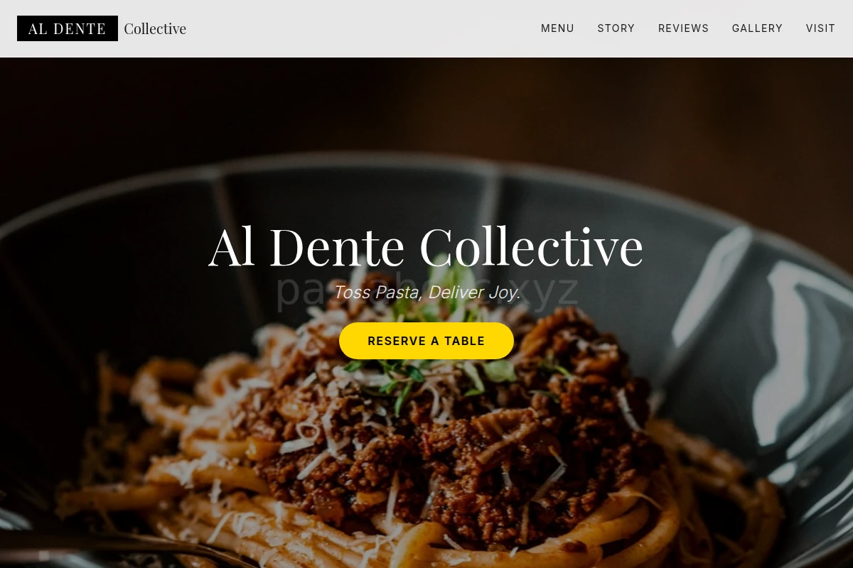 Tagliatelle Italian Food