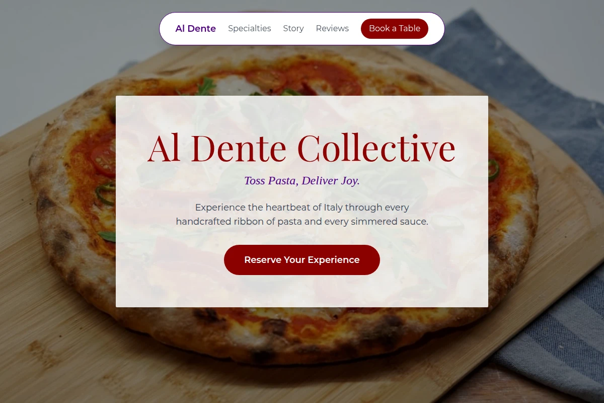 Mafaldine Italian Food