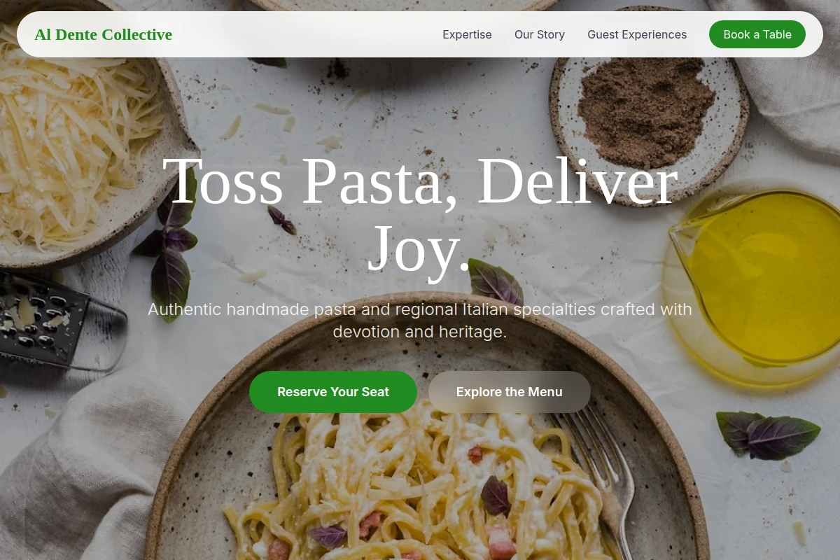 Fusilli Italian Food