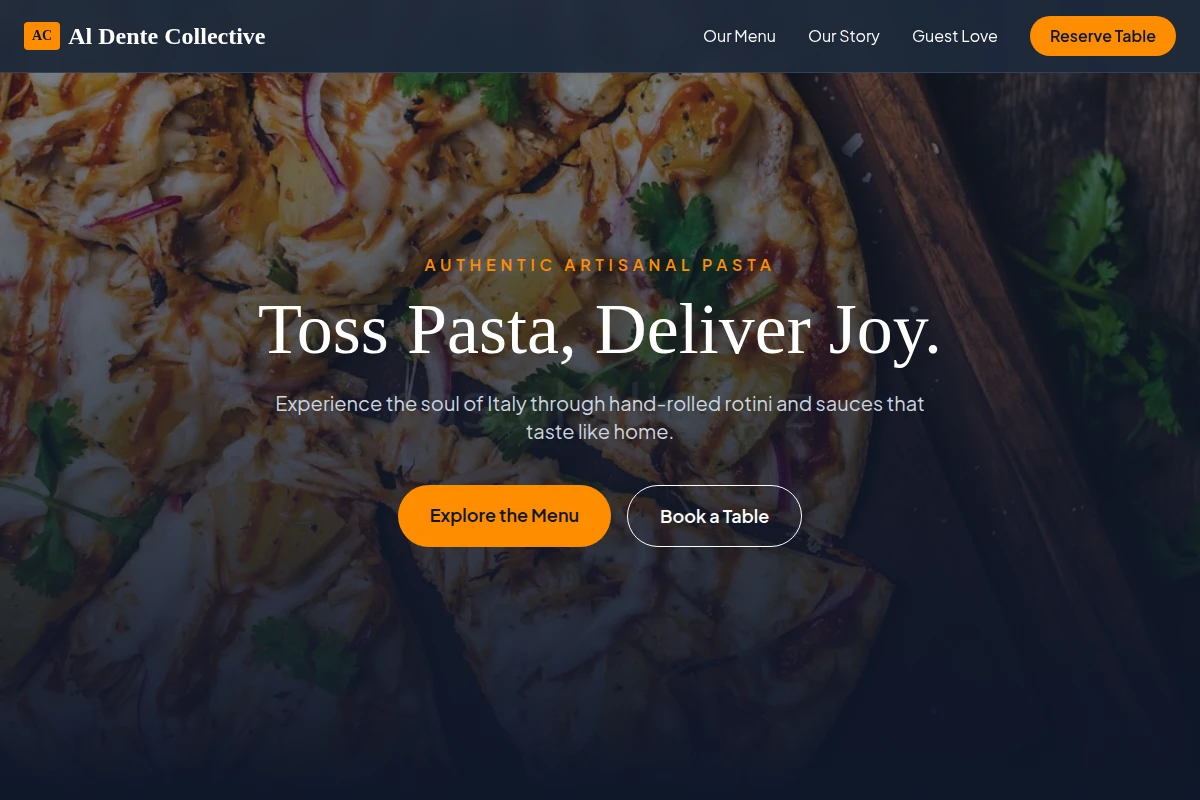 Rotini Italian Food