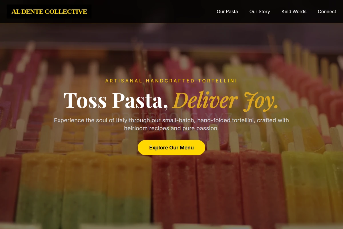 Tortellini Specialty Food