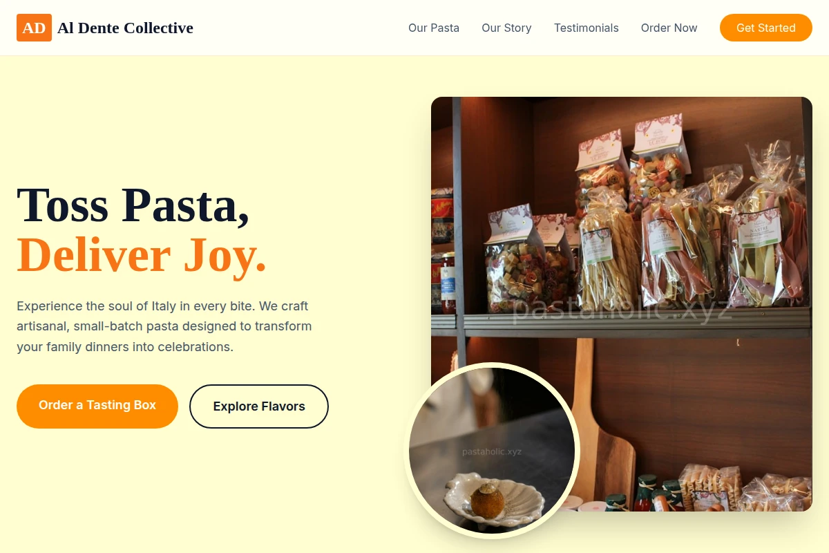 Rigatoni Specialty Food